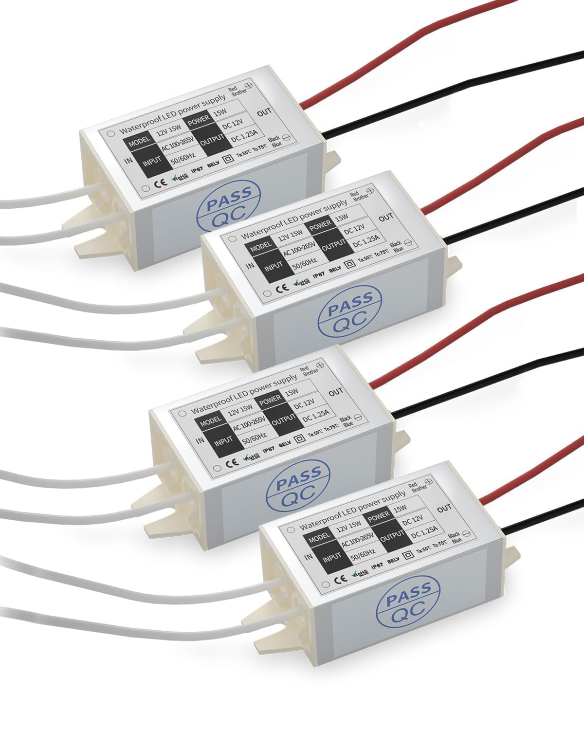 Amazon.com: 12V Power Supply LED Driver, Lustaled 15W 12 Volt